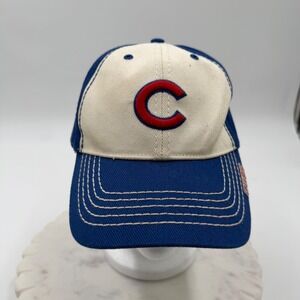 Twins Enterprise Chicago Cubs MLB Baseball Hat Blue Cream Embroidered One Size
